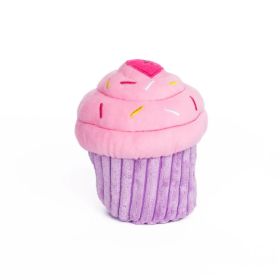ZippyPaws Cupcake Dog Toy Pink, 1ea/MD