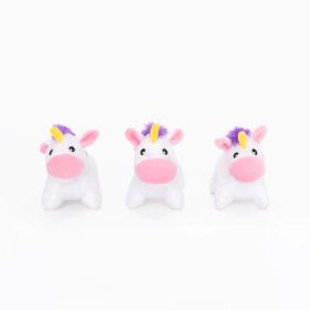 Zippypaws Miniz Unicorns White XSmall-3 Pk
