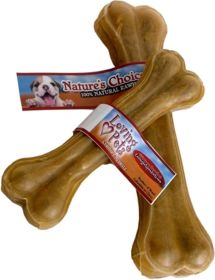 Loving Pets Pressed Rawhide Bone Dog Treat 25ea/4 in