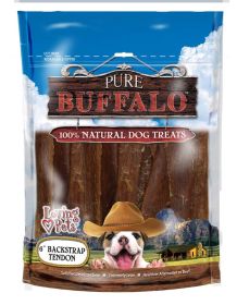Loving Pets Pure Buffalo Backstrap Tendon Dog Treat 1ea/20 pk, 46 in