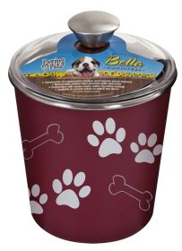 Loving Pets Treat Canister Merlot, 1ea