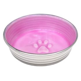 Loving Pets Le Bol Dog Bowl Rose, 1ea/LG
