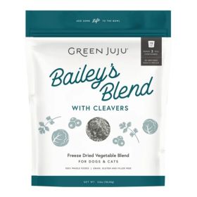 Green Juju Dog & Cat Freeze-Dried Grain Free Bailey's Blend 5.5oz.