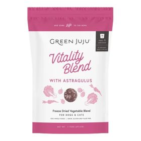 Green Juju Dog & Cat Freeze-Dried Grain Free Vitality Blend 1.75oz.