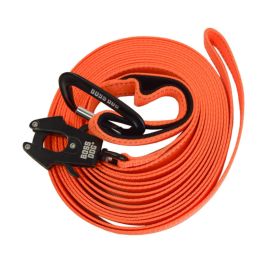 Boss Dog Tactical Nylon Tracking Dog Leash Hunter Orange, 1ea/20 ft