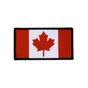 Boss Dog Tactical Harness Patch Full Color Canadian Flag, Small