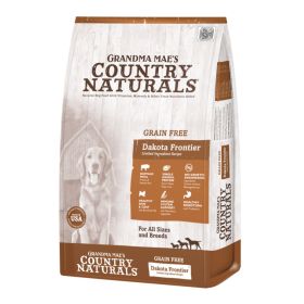 Grandma Mae's Country Naturals Grain Free L.I.D. Dry Dog Food Dakota Frontier Buffalo, 1ea/12 lb
