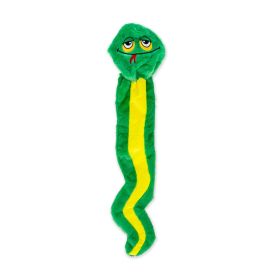 GURU HideATail Snake Plush Puzzle Dog Toy Green, 1ea/LG