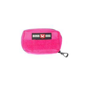 Boss Dog Tactical Molle Harness Bag Hot Pink, 1ea/SM