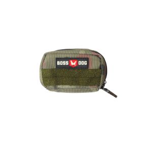 Boss Dog Tactical Molle Harness Bag Camo Green, 1ea/SM