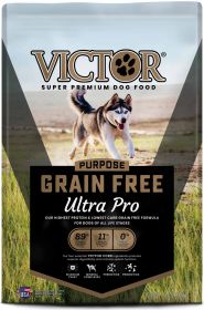 Victor Super Premium Dog Food Purpose Grain Free Ultra Pro Dry Dog Food Beef & Chicken 5lb