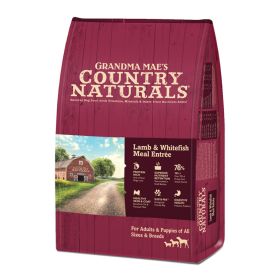 Grandma Mae's Country Naturals Dry Dog Food Lamb & Whitefish Meal 4lb