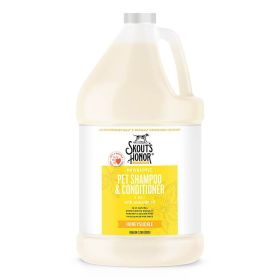 Skouts Honor Dog Shampoo Conditioner Honeysuckle 1 Gallon