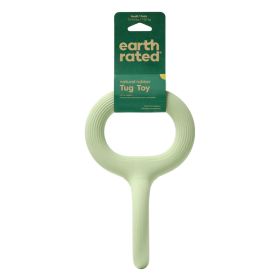 Earth Rated Dog Tug Toy Green Rubber Small