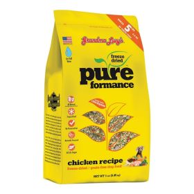 Grandma Lucys Dog Freeze-Dried Pure Grain Free Chicken 1Lb