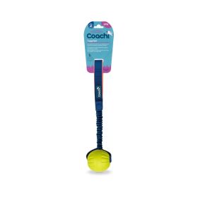Coachi Tuggi Elastic Ball Super Tough Tug Toy Coral/Navy Large