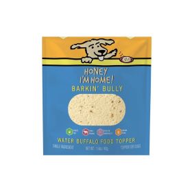 HONEY I'M HOME DOG NATURAL WATER BUFFALO BARKIN' BULLY FOOD TOPPER
