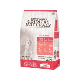 Grandma Mae's Country Naturals Grain Free LID Dry Dog Food Lamb & Lamb Meal 4lb