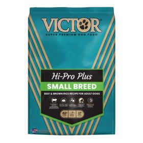 Victor Classic Hi-Pro Plus Small Breed Adult Dog Food Beef/Brown Rice 15 Lb