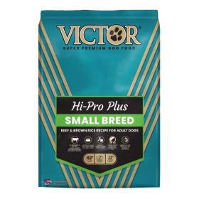 Victor Classic Hi-Pro Plus Small Breed Adult Dog Food Beef/Brown Rice 5 Lb