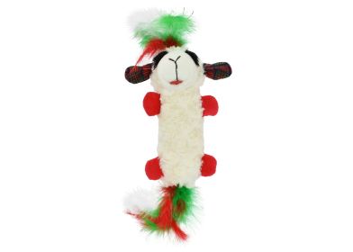 Multipet Lamb Chop Holiday Cat Kicker 12"