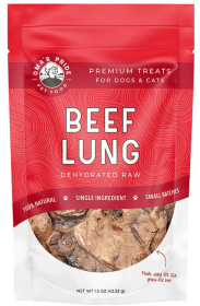 Oma'S Pride Dog Dehydrated Beef Lung 1.5Oz