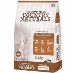 Grandma Mae's Country Naturals Grain Free Dry Dog Food Dakota Frontier Buffalo 18ea/9 oz