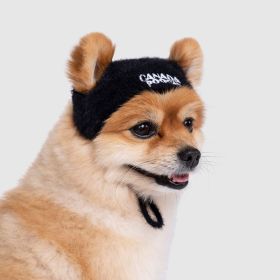 Canada Pooch Dog Pawparazzi Beanie Black Small
