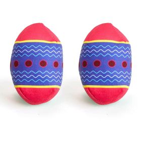 Easter Egg Toys For Pet GREEN And RED Interactive Dog Egg Toy Short-Term Play Design For Aggressive Chewers, Chew Toy With Sounds Modules Squeaky Dog (Option: Two RED)