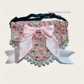 Dog Cat Collar Dog Cat Bandana Essential Pet Bandana Minimalist Scarf For Cats Small Dogs With Drool Protection Essential Pet Bandana Minimalist Scarf (Option: M)